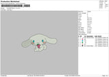 Cinnamo V5 Embroidery File 6 Sizes