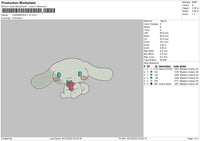 Cinnamo V5 Embroidery File 6 Sizes