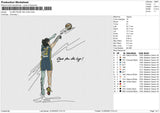 CLARK FROM THE LOGO Embroidery File 6 size