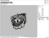 Clown World Embroidery File 4 size