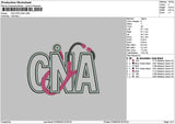 Cnatext App Embroidery File 6 sizes