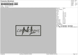 Collections Embroidery File 6 sizes
