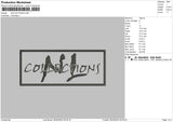 Collections Embroidery File 6 sizes