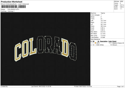 Colorado Embroidery