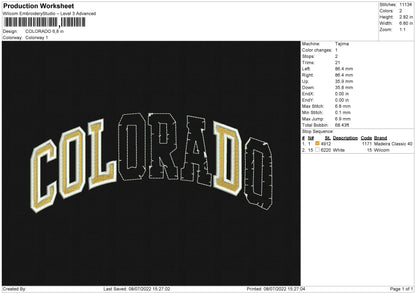 Colorado Embroidery