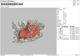 Colossal Titan Embroidery File 4 Size