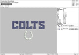 Coltstext Embroidery File 6 szes