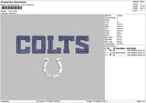 Coltstext Embroidery File 6 szes