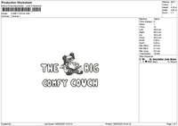 Comfytext 1903 Embroidery File 6 sizes