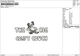 Comfytext 1903 Embroidery File 6 sizes