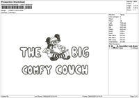 Comfytext 1903 Embroidery File 6 sizes