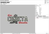 Conecta Embroidery File 6 sizes