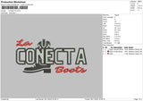 Conecta Embroidery File 6 sizes