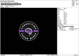 Connectingcircle Embroidery File 6 sizes