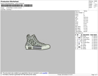 Converse X Dior Shoes