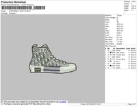 Converse X Dior Shoes