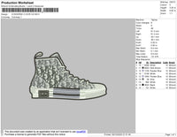 Converse X Dior Shoes