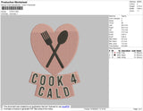 Cook 4 Cald Embroidery File 4 size