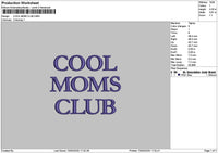 Momstext 1503 Embroidery File 6 sizes