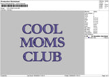 Momstext 1503 Embroidery File 6 sizes