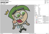 Cosmo Embroidery File 4 size