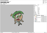 Cosmo V3 Embroidery File 4 sizes