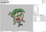 Cosmo V3 Embroidery File 4 sizes