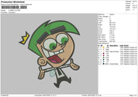 Cosmo V3 Embroidery File 4 sizes