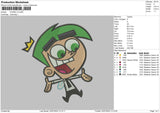 Cosmo V3 Embroidery File 4 sizes