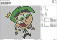 Cosmo V3 Embroidery File 4 sizes