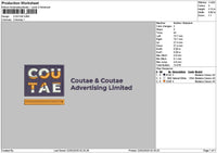Coutaetext 01 02 Embroidery 2 Files
