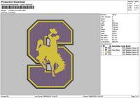 Cowboys2609 Embroidery File 6 sizes