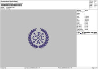 Cpcatext Embroidery File 6 sizes