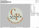 Cpcircle V2 Embroidery File 6 sizes
