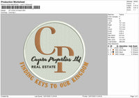 Cpcircle V2 Embroidery File 6 sizes