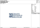 Creativetext 2407 Embroidery File 6 sizes