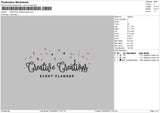 Creative Creations Embroidery File 4 size