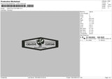 Creative Customs Embroidery File 4 size