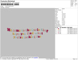 Curio Shop Embroidery File 3 size