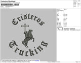 Cristeros Embroidery File 4 size