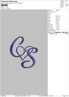 CS Embroidery File 4 size