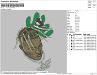 1 Cactus Jack Embroidery File 4 size