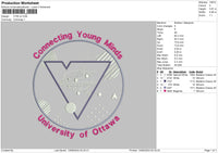 Cymtext V2 Embroidery File 6 sizes