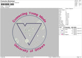 Cymtext V2 Embroidery File 6 sizes