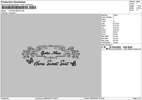 Cynthiatext Emboidery File 6 sizes