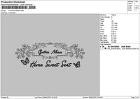 Cynthiatext Emboidery File 6 sizes