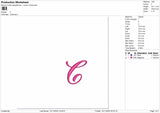 ALFABETO Embroidery File