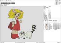 Little Girl 1502 Embroidery File 6 sizes