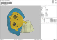 Caroline Doll Embroidery File 5 sizes