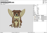Cat Dog 1011 Embroidery File 6 sizes